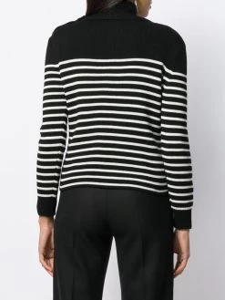 Saint Laurent striped knitted jumper