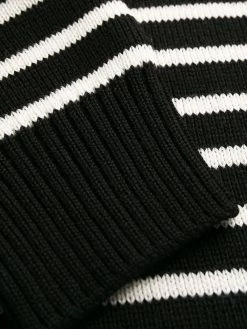 Saint Laurent striped knitted jumper