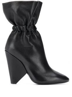 Saint Laurent elasticated detail ankle boots