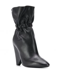 Saint Laurent elasticated detail ankle boots
