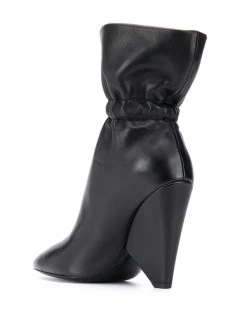Saint Laurent elasticated detail ankle boots