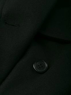 Saint Laurent boxy fit double-breasted coat