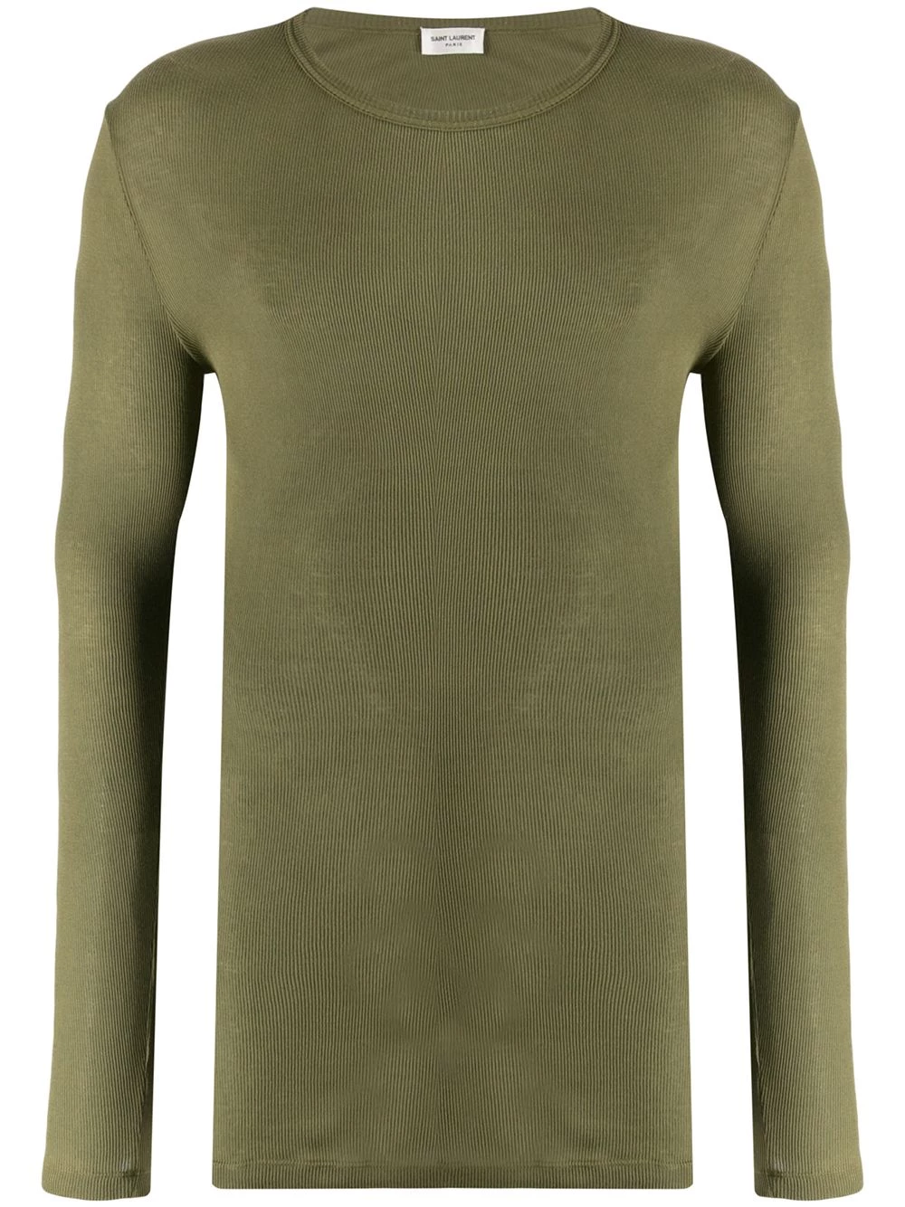 Saint Laurent long-sleeve ribbed T-shirt