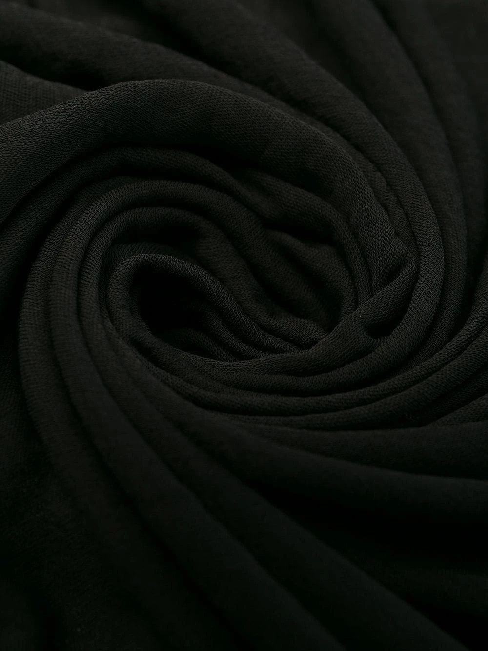 Saint Laurent scoop neck sheer T-shirt