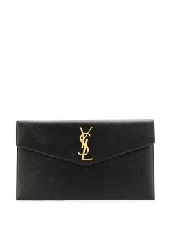 Saint Laurent medium monogram plaque pouch