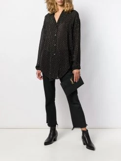 Saint Laurent medium monogram plaque pouch