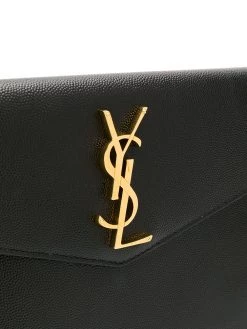 Saint Laurent medium monogram plaque pouch