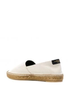 Saint Laurent logo-embroidered espadrilles