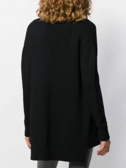 Saint Laurent College chain-trim cardigan