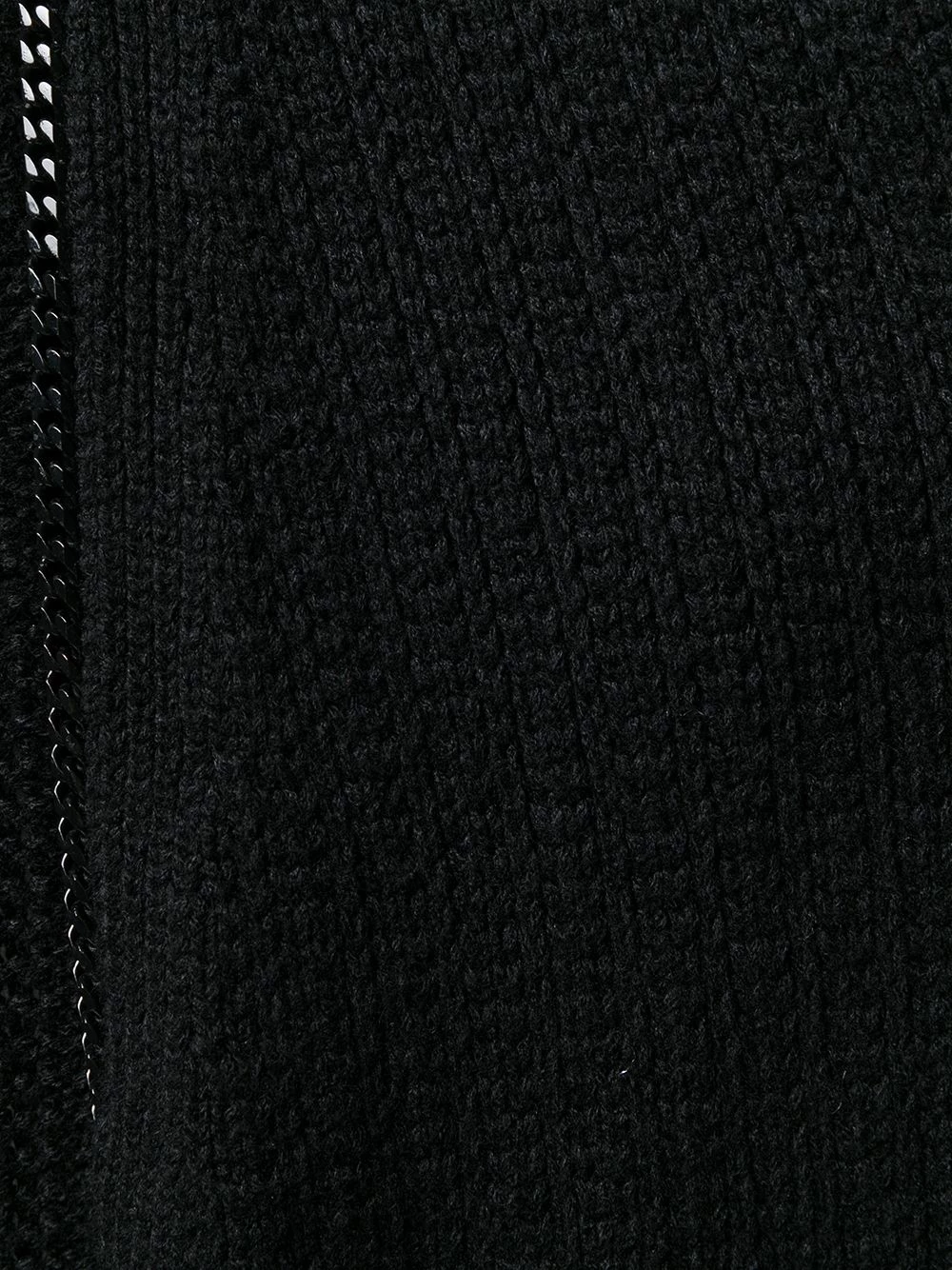 Saint Laurent College chain-trim cardigan