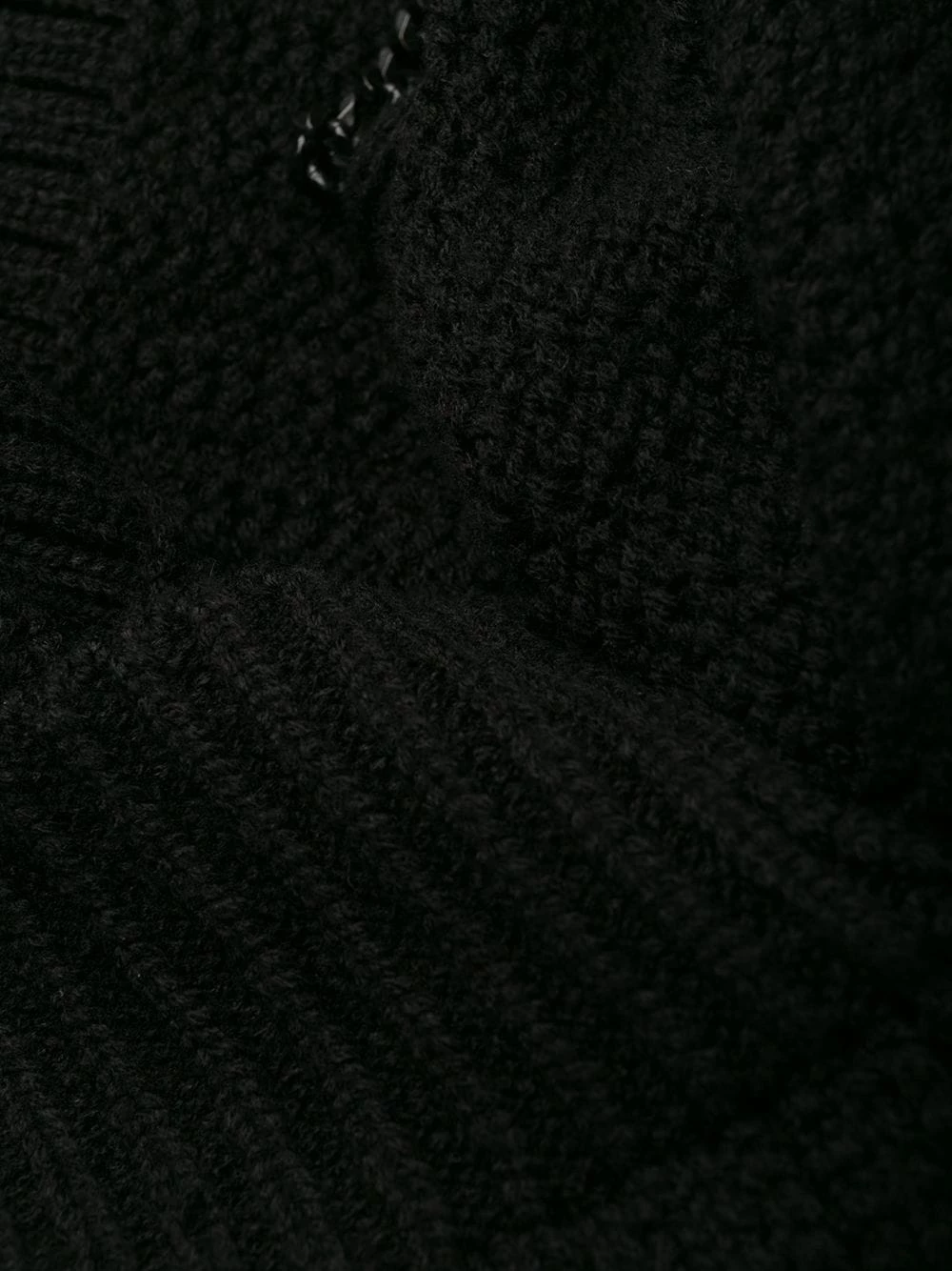 Saint Laurent College chain-trim cardigan