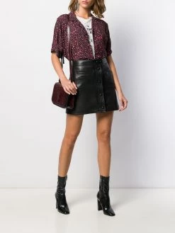 Saint Laurent graphic-print necklace T-shirt