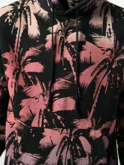 Saint Laurent palm tree print hoodie