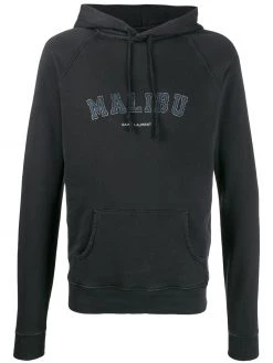 Saint Laurent Malibu logo hoodie