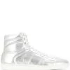 Saint Laurent padded hi-top sneakers