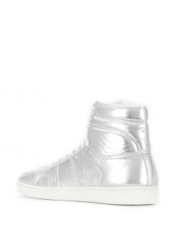 Saint Laurent padded hi-top sneakers