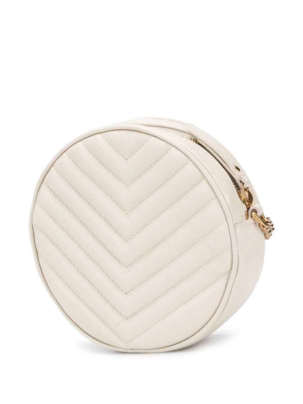 Saint Laurent Vinyle round camera bag