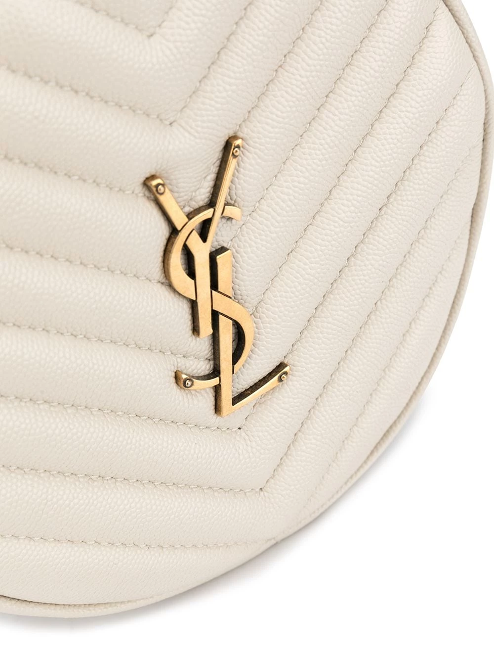 Saint Laurent Vinyle round camera bag