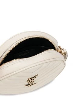 Saint Laurent Vinyle round camera bag