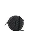 Saint Laurent Jade quilted-effect shoulder bag