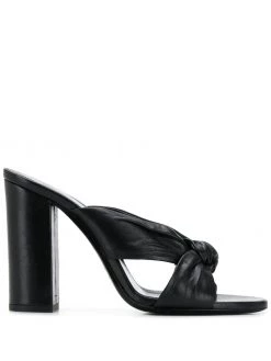 Saint Laurent knot detail 110mm sandal
