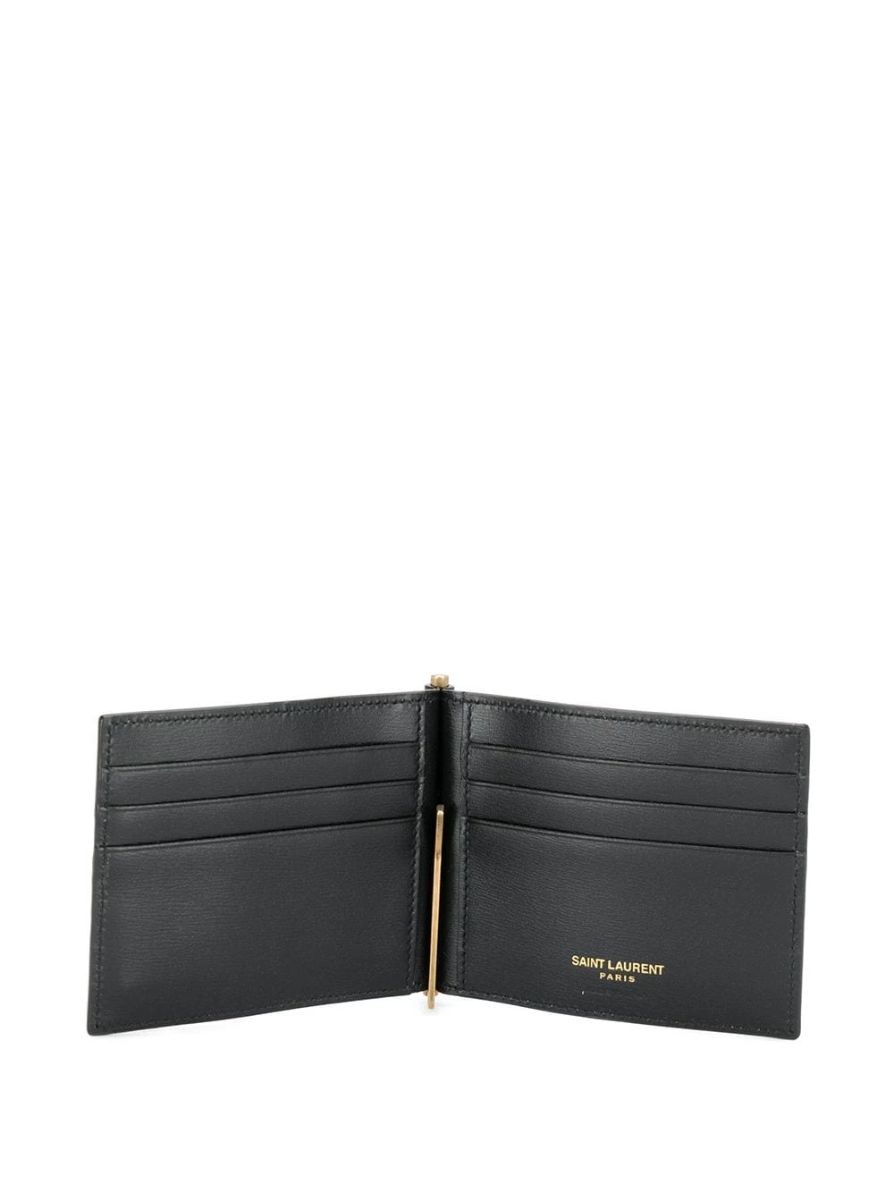 Saint Laurent Monogram money clip wallet