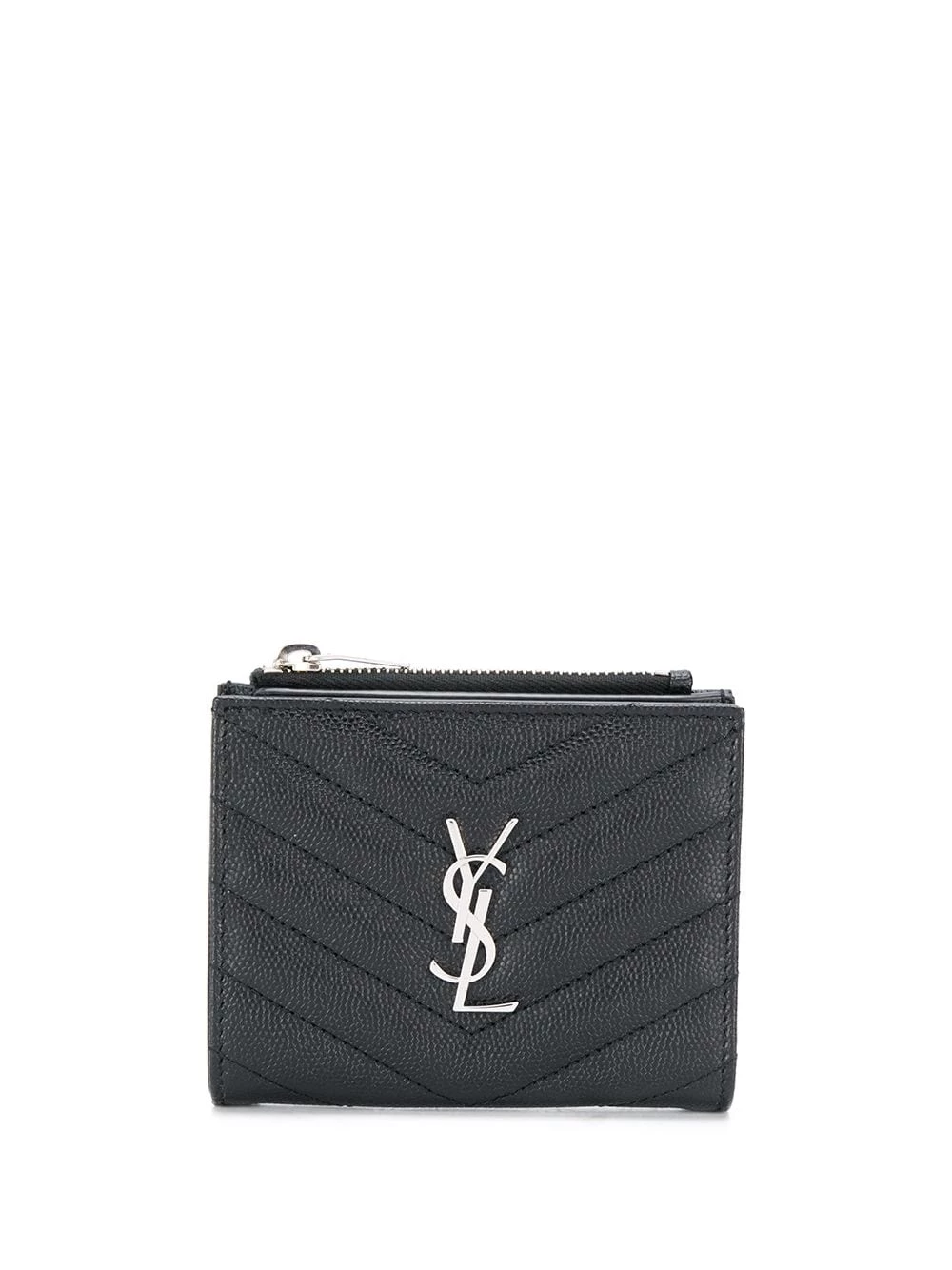 Saint Laurent quilted Monogram wallet