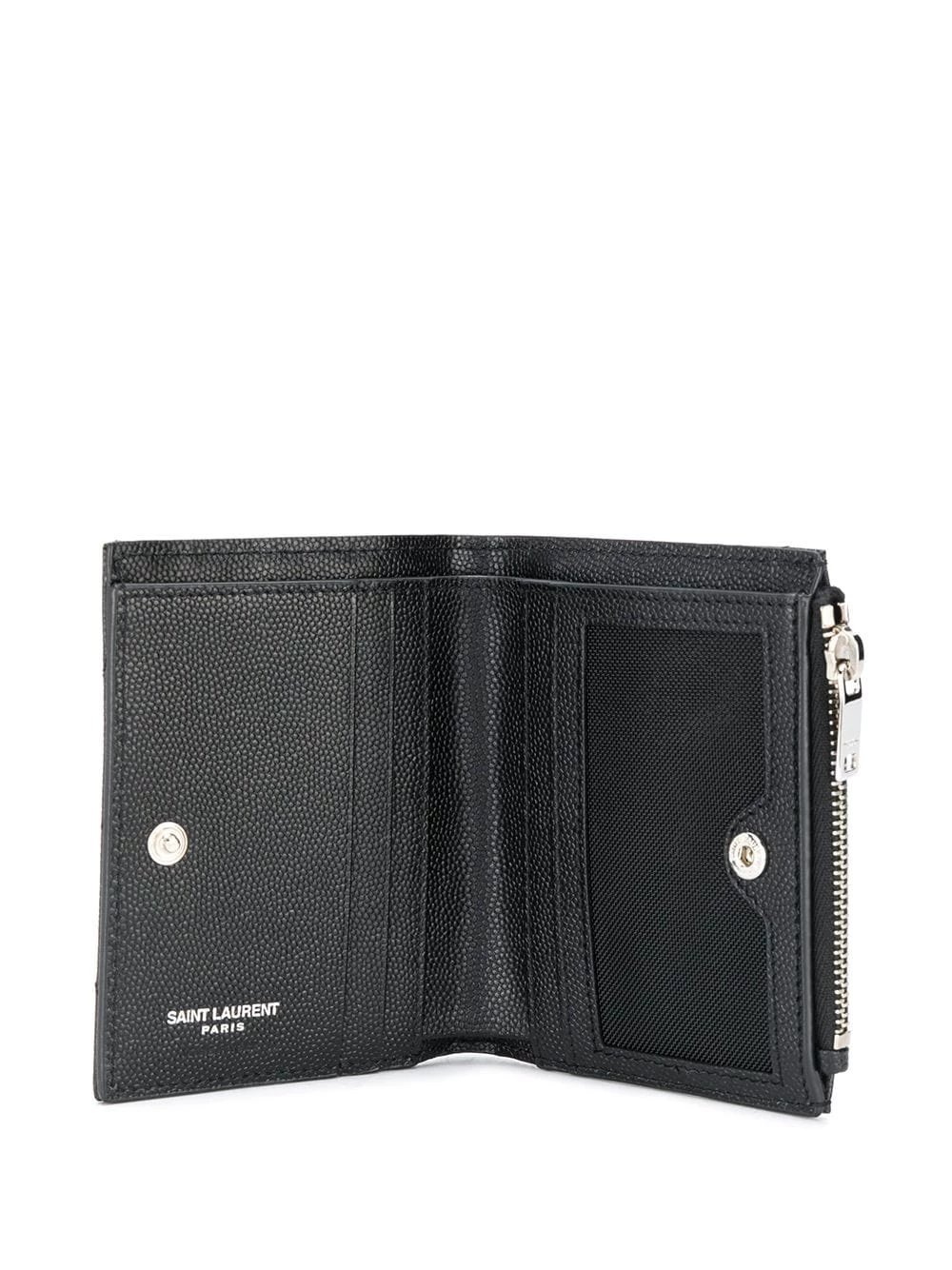 Saint Laurent quilted Monogram wallet