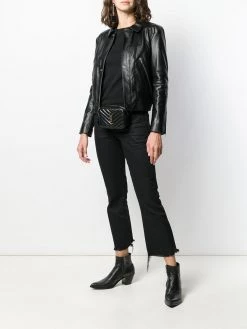 Saint Laurent distressed details knitted jumper