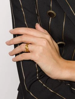Saint Laurent interlaced monogram ring
