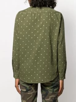 Saint Laurent star flap pockets shirt