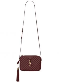 Saint Laurent Lou medium quilted camera bag