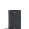 Saint Laurent embossed logo chain wallet
