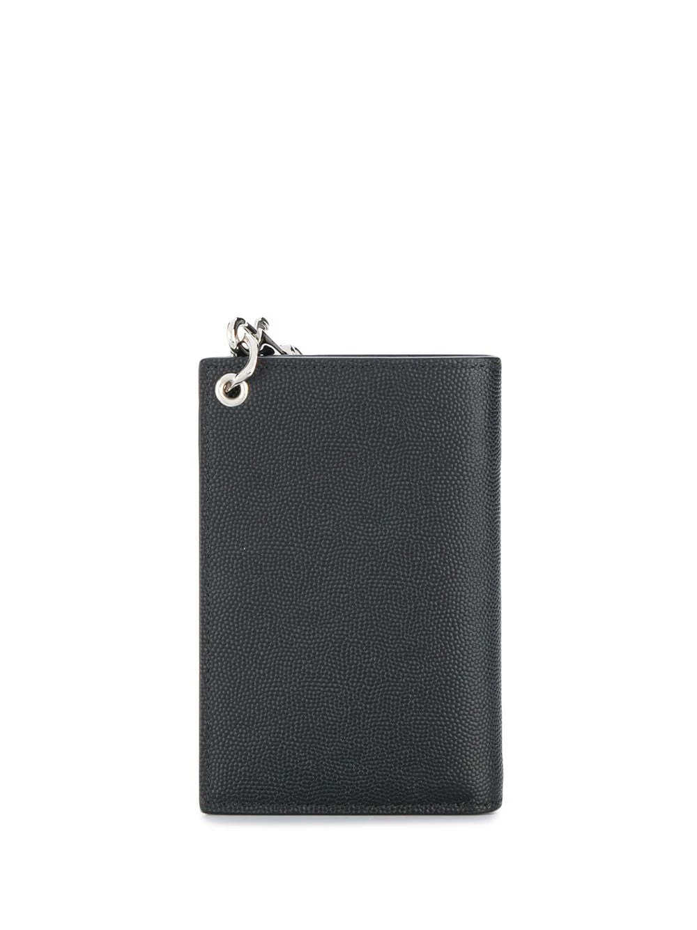 Saint Laurent embossed logo chain wallet