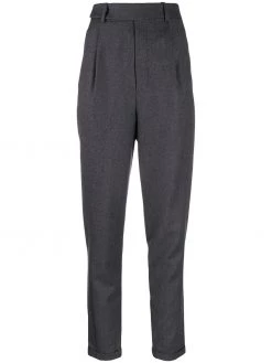 Saint Laurent high-waisted tapered trousers