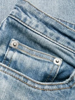 Saint Laurent stonewashed skinny jeans