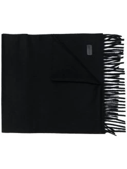Saint Laurent fringed scarf