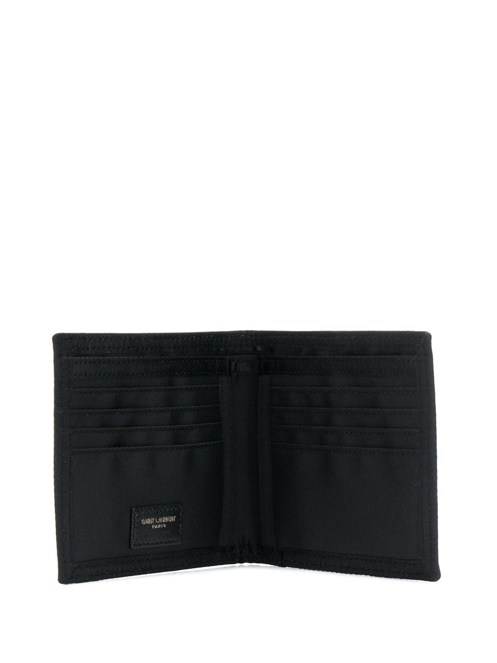 Saint Laurent Nuxx logo print bi-fold wallet