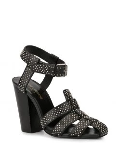 Saint Laurent Oak 100mm studded sandals