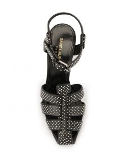 Saint Laurent Oak 100mm studded sandals