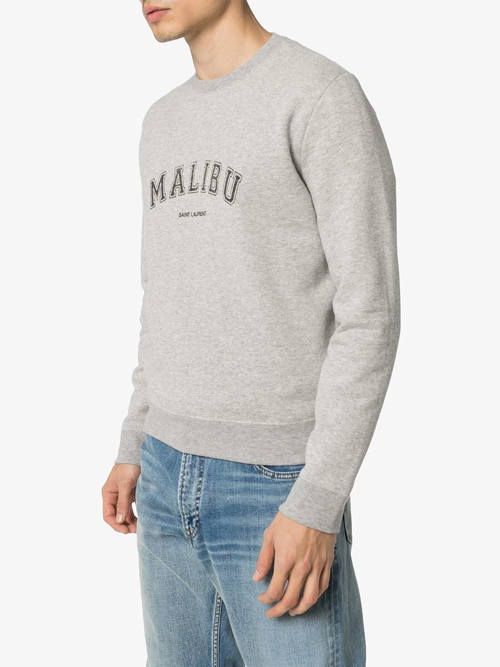 Saint Laurent Malibu logo sweatshirt
