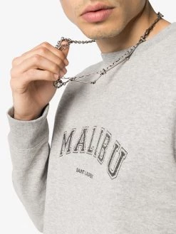 Saint Laurent Malibu logo sweatshirt