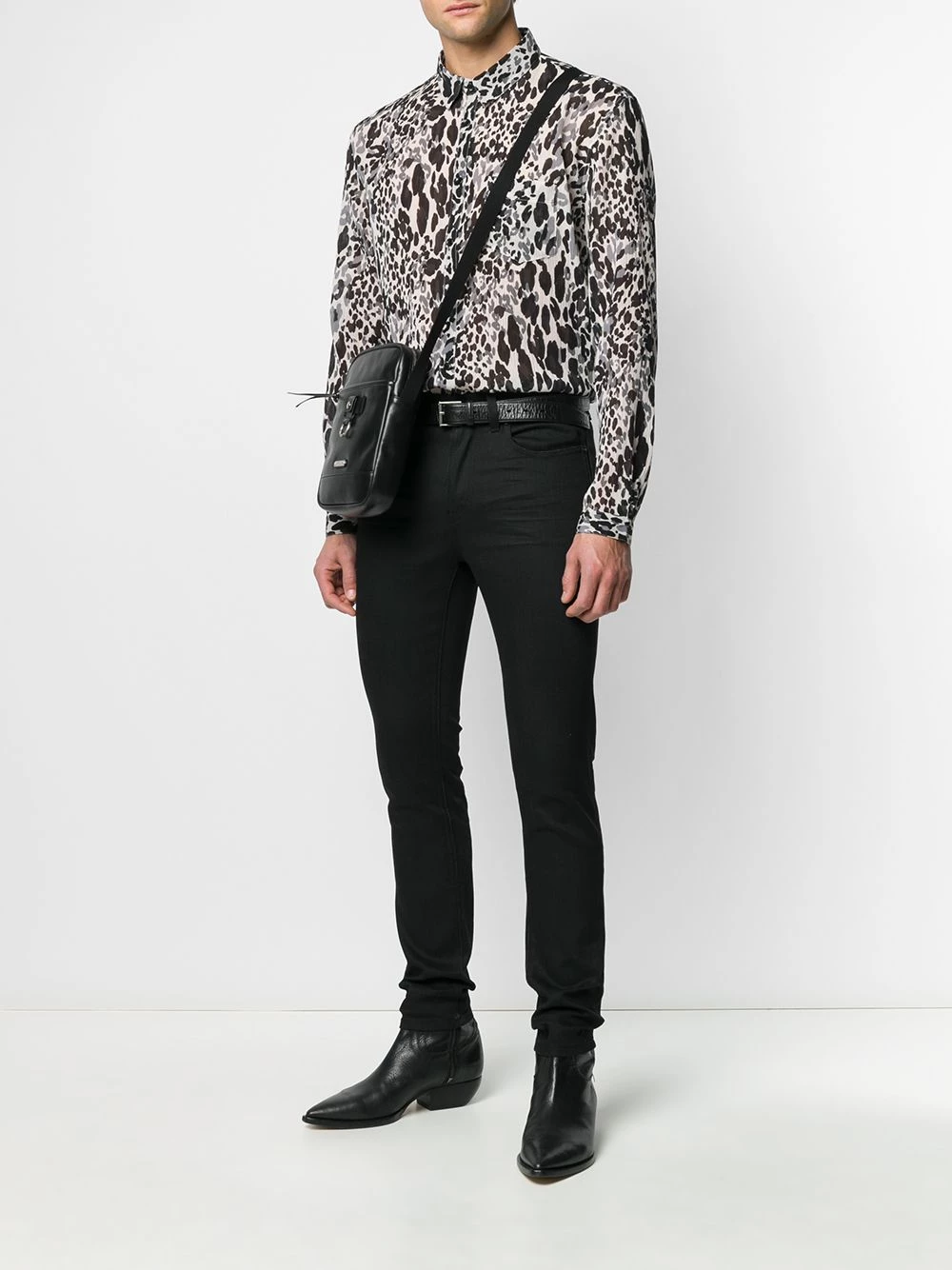 Saint Laurent mid-rise skinny jeans