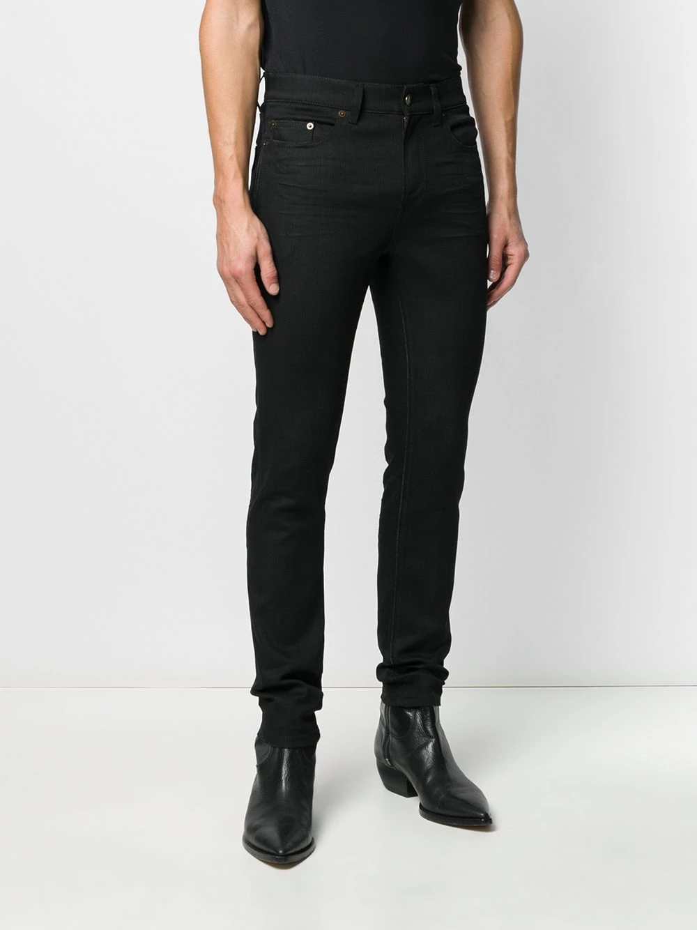 Saint Laurent mid-rise skinny jeans