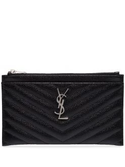 Saint Laurent Monogram bill pouch