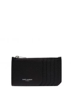 Saint Laurent Fragments zipped cardholder