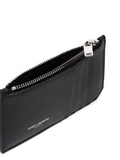 Saint Laurent Fragments zipped cardholder