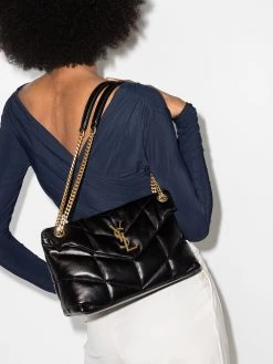 Saint Laurent Loulou Puffer shoulder bag