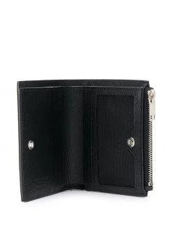 Saint Laurent grainy zipped card case