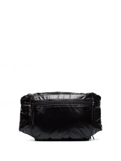 Saint Laurent logo printed padded belt bag